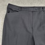 Talbots  Womens Dress Pants 12 Black Stretch Straight Leg Career Business Trouser Photo 8