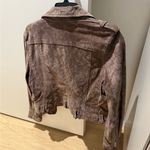 BLANK NYC Chocolate Suede Jacket Photo 5