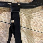 Secndnture athletic strappy sports bra black/silver women’s size XS Photo 6