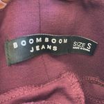 Boom Boom Jeans BBJ   Berry Bark Maroon Legging Pants Size Small EUC #4273 Photo 2
