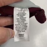 Zella Z By  Size M 8 10 Sports Bra Burgundy Pink Latter Back Lite Longline Lined Photo 5