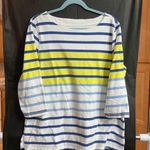 Talbots Women’s XL Long-Sleeve Striped Top Nautical Yacht Cruise Vacation Photo 0