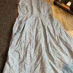 LL BEAN Signature Chambray Dress size 8 Blue Photo 5