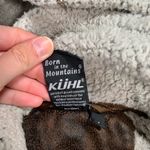 Kuhl  Cream and Brown Women's fleece zip up Jacket Photo 7