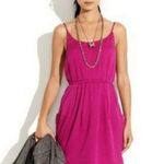 Madewell  Broadway & Broome Pink Silk Mini Dress Photo 0