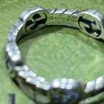 Gucci  Interlocking G Ring Silver 925 Semi Shiny Photo 6