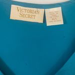 Victoria's Secret Vintage  Gold Label Silk Emerald Green Kimono Nightgown Size M/L Photo 2