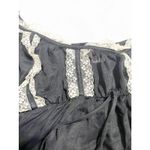 Victoria's Secret  VS Y2K Black Babydoll Lingerie Lace Trim Sleep Cami Top Size L Photo 1