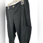 Jaanuu  Black 4 Pocket Scrub Pants Small Photo 2