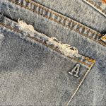 Articles of Society  Rolled Hem Heavily Distressed Jean Shorts 29 Festival Photo 6