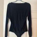 Abercrombie & Fitch Abercrombie Long Sleeve Bodysuit Black Photo 1