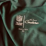 NFL  Team Apparel All Sports Couture New York Jets Mesh Neck Shirt Green XSmall Photo 3