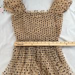 DÔEN Pamelina Dress in Cream w/ Black Polka Dots XXS (belt not included) Photo 6