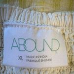 Abound Elegant White/yellow Cotton dress Photo 6