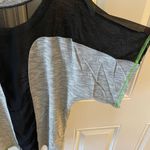 Trina Turk gray and black sheer top size XS Photo 9