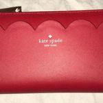 Kate Spade Red Leather Wallet Photo 0