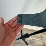 Olive Green Vneck Bodysuit New with Tags Size Small Photo 7