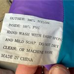 RainFair Pillow Inflatable Blue Purple Travel Camping Comfort Cushion Size L Photo 3