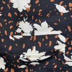 Lulus Chic Validation Black Floral Print Ruched Long Sleeve Top NWT Size Small Photo 10