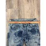 7 For All Mankind  A Pocket Boot Jeans Bleached Wash Y2K Womens Size 31 Photo 6