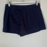 Draper James  Women’s Navy Blue Scalloped Hem Shorts Size 2 NEW Photo 1