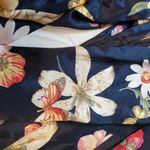 Dorothy Schoele Elegant Floral Butterfly Women's Blazer Size:6 Blue Photo 11