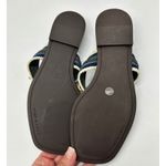 Tory Burch New! Mini Benton Chain Thong Sandals in Poblano, Size 6 $278 Photo 5