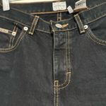 Calvin Klein Jeans NWOT Calvin Klein Y2k Jeans Sz:4 Easy Fit High Rise Mom Black Denim Straight Leg Photo 13