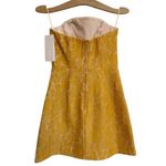 Revolve Keepsake‎ The Label Every Way Lace Mini Dress in Mustard SZ XS NWT Yellow Photo 6