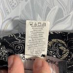 Briggs New York Vtg Skirt 14P Black Red Rose Floral Print Midi Pencil 1990s Y2K Photo 3