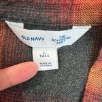 Old Navy  Swiftie‎ Boyfriend Plaid Flannel Shirt Large Tall Evermore Country Barn Photo 8