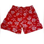 Joie Colorful tropical linen pocketed cuffed Hawaiian breathable high waisted short Photo 2
