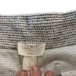 Loft  lounge small comfy pants drawstring textured black gray Photo 4