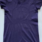 Lululemon athletica Swiftly Tech Short Sleeve 2.0 Purple -Size 10 Photo 4