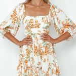 Debbie & Dabbie Hello Molly Nothing Quite Like You Dress in Orange White Size 10 Photo 1