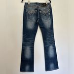 Miss Me  distressed bedazzled rhinestones flare easy boot size 27 denim jeans Photo 4