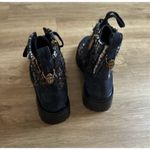 Kurt Geiger  LONDON Women's Kensington Tweed Lace Up Combat Boots Sz 38/8 new no Photo 5