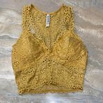 Zenana Outfitters Comfy Yellow Bralette Top Women’s Medium Photo 1