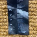 Kuhl  Makenna Wool Blend Cozy Sweater Dress Golden Mustard Tan Women’s Size Small Photo 7