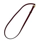 Gucci GG Logo Marmont Thin Leather Belt Rosso Ancora Red Size 100/40 Photo 11