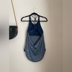 Lululemon Wild 2-in-1 Tank Top Medium Support Heathered Stripe Grey, 6 Photo 1