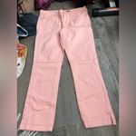 Pilcro and the Letterpress  stet pink Straight-Leg Pants size 28 Photo 3
