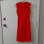 Nicole Miller  Orange Midi Cocktail Sheath Dress 0 Fall Corporate Siren Dopamine Photo 6