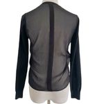 J Brand  Size XS  Top Blouse Long Sleeve Sheer Back Merino Wool Photo 3