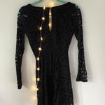 Hollister Vintage Black Lace Skater Dress Photo 1