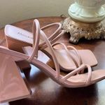 Abound  Austyn Tubular Strappy Block Heeled Sandal Tan Mocha Size 10 NEW Photo 3