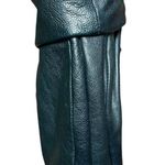 Brighton Nina teal feather embroidered Masterpiece collection semi circle hobo Photo 7