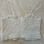White Smocked Tube Top Size M Photo 1