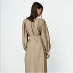 ZARA Belted Midi V-neck Dress Size Small Spring Summer SS21 Photo 7