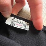 Free People Intimately Black Open Back Mini Dress Photo 4